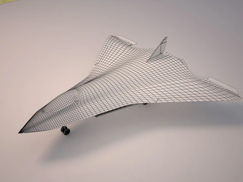 FA X61 war plane 1 3D Model