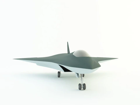 FA X61 war plane 1 3D Model