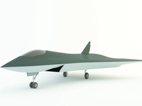 FA X61 war plane 1 3D Model