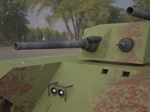FCM F1 TANK Modèle 3D