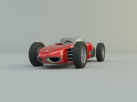 Ferrari 156 dino f1 sports car 3D 模型