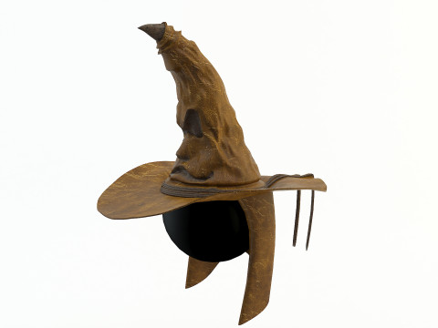 Harry potter Sorting Hat 3D 모델