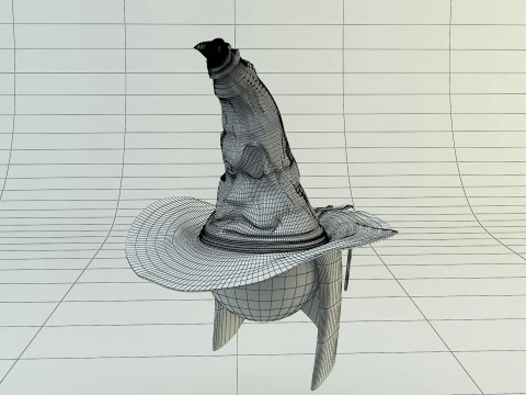 Harry potter Sorting Hat 3D Model