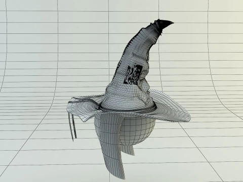 Harry potter Sorting Hat 3D Model