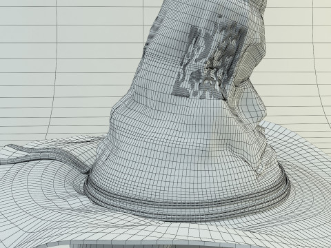 Harry potter Sorting Hat 3D 모델