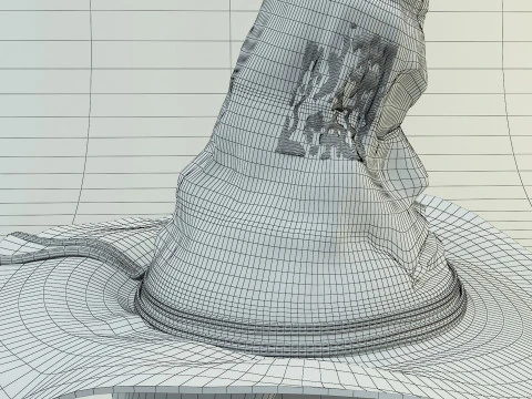 Harry potter Sorting Hat 3D Model