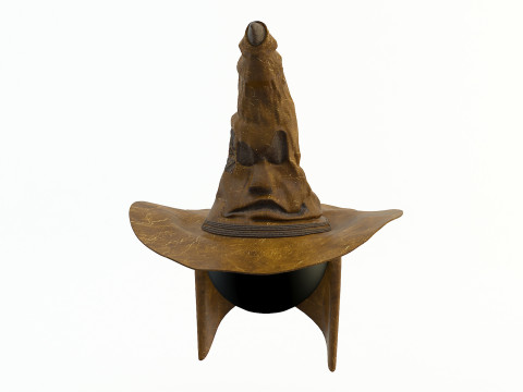 Harry potter Sorting Hat 3D 모델