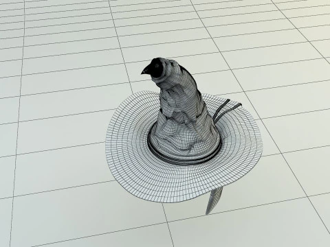 Harry potter Sorting Hat 3D Model