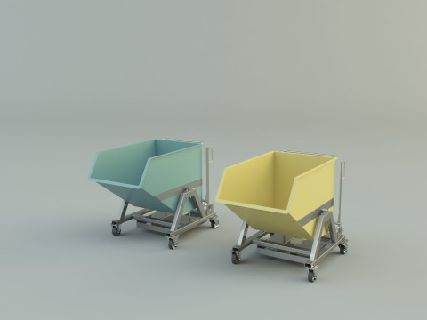 Hospital span container model 3D Model