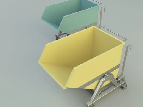 Hospital span container model 3D Model