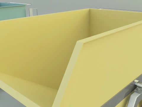 Hospital span container model 3D Model