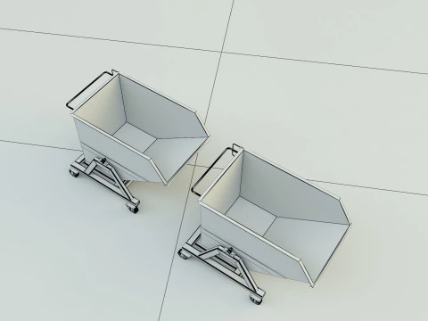 Hospital span container model 3D Model