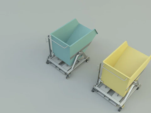 Hospital span container model 3D Model