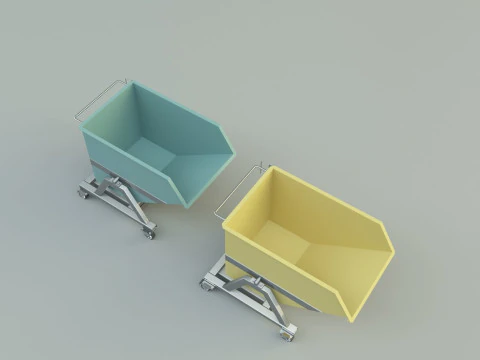 Hospital span container model 3D Model
