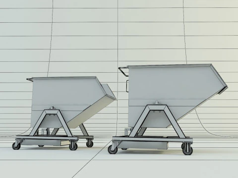 Hospital span container model 3D Model
