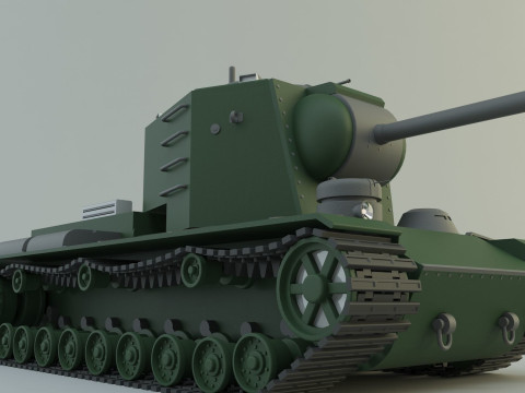 Kv5 military tank 3Dモデル