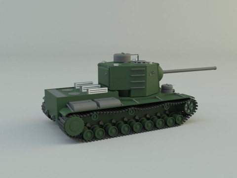 Kv5 military tank 3D Модель