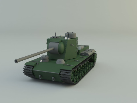 Kv5 military tank 3D Модель