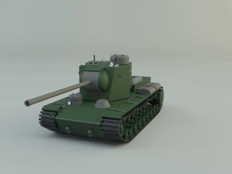 Kv5 military tank 3D Model