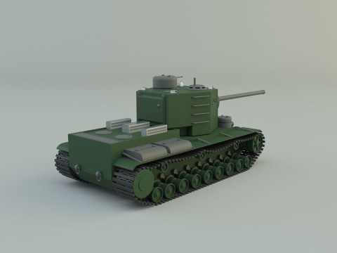 Kv5 military tank 3D Модель