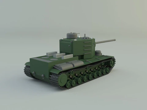 Kv5 military tank 3D Model