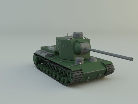 Kv5 military tank 3D Модель