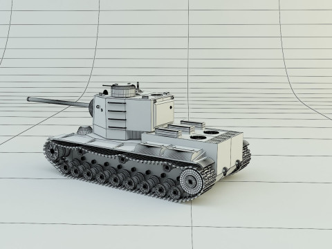 Kv5 military tank 3D Модель