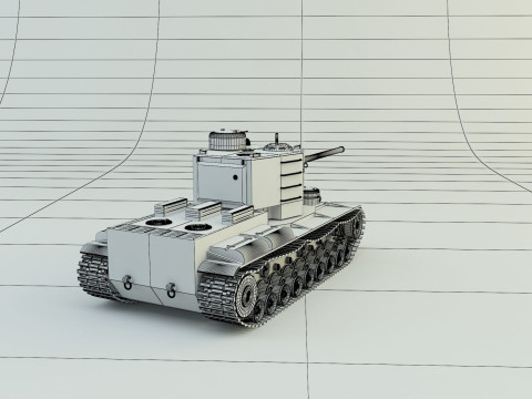 Kv5 military tank 3D Модель