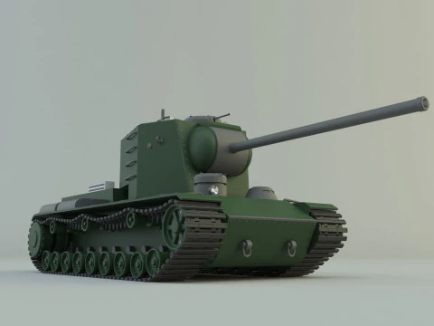 Kv5 military tank 3D Model