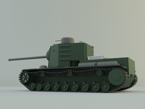 Kv5 military tank 3D Модель
