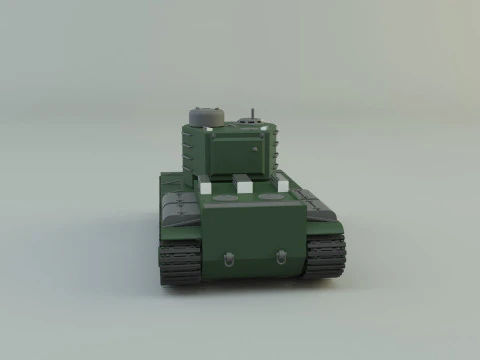 Kv5 military tank 3D Model