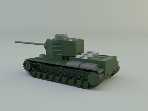 Kv5 military tank 3D Модель