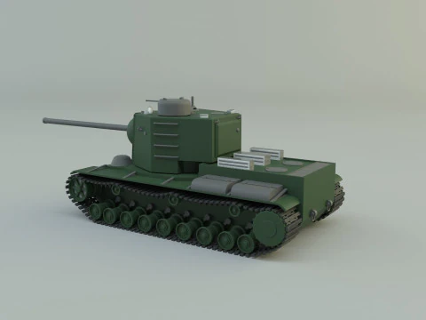 Kv5 military tank 3D Model