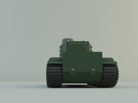 Kv5 military tank 3D Model