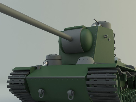 Kv5 military tank 3D Модель