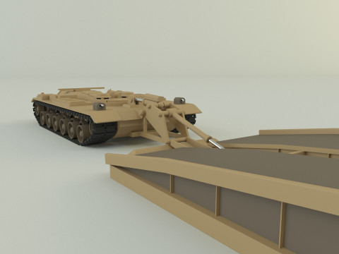 M60 AVLB Bridge Layer military vehicle Modèle 3D