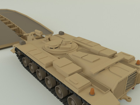 M60 AVLB Bridge Layer military vehicle Modèle 3D