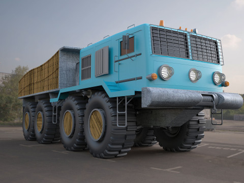 MA3-537 truck 3Dモデル