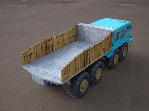 MA3-537 truck 3D Model