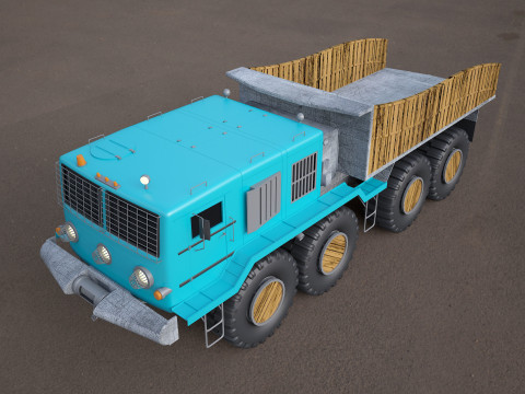 MA3-537 truck 3D Model