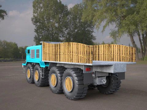 MA3-537 truck 3D Model