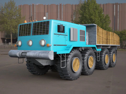 MA3-537 truck 3D Model