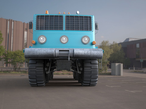MA3-537 truck 3D Model