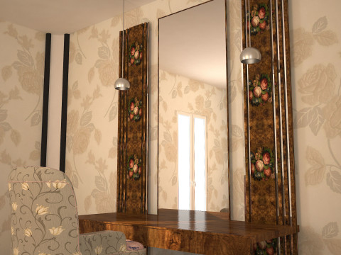 Makeup desk Modelo 3D