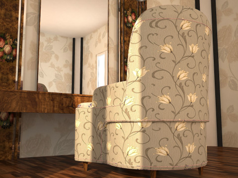 Makeup desk Modelo 3D