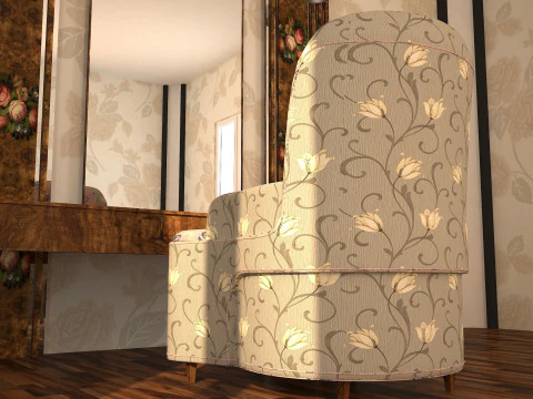 Makeup desk 3D Model