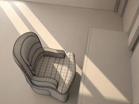 Makeup desk 3D Model