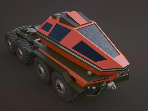 MAZ3 CONCEPT all-terrain vehicle tractor unit 3D Model