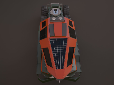 MAZ3 CONCEPT all-terrain vehicle tractor unit 3D Model