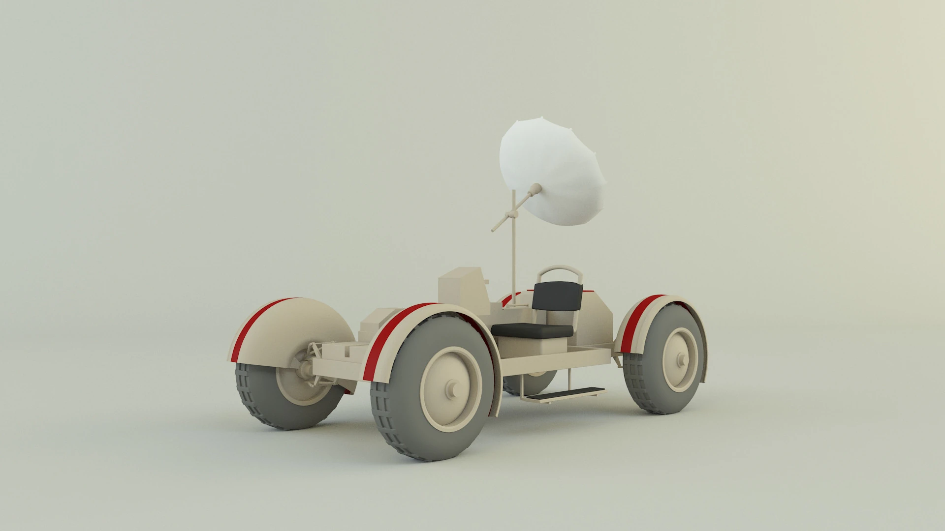 Moon vehicle model 3D Model .c4d .max .obj .3ds .fbx .stl .blend 